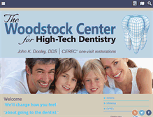 Tablet Screenshot of dooleydentistry.com